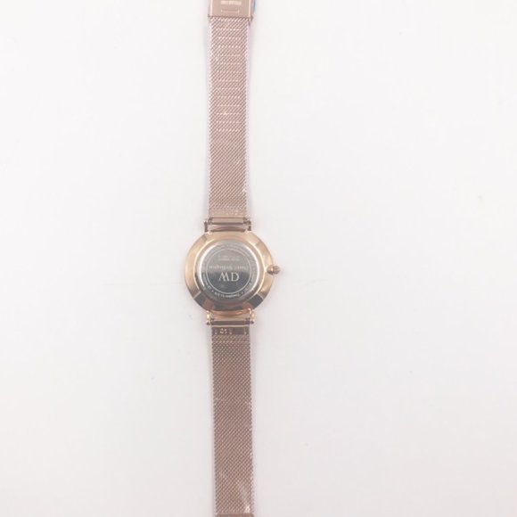 D W Watch women,B36R8, Rose gold, 32 mm case mesh Band**WR30M. main image 4